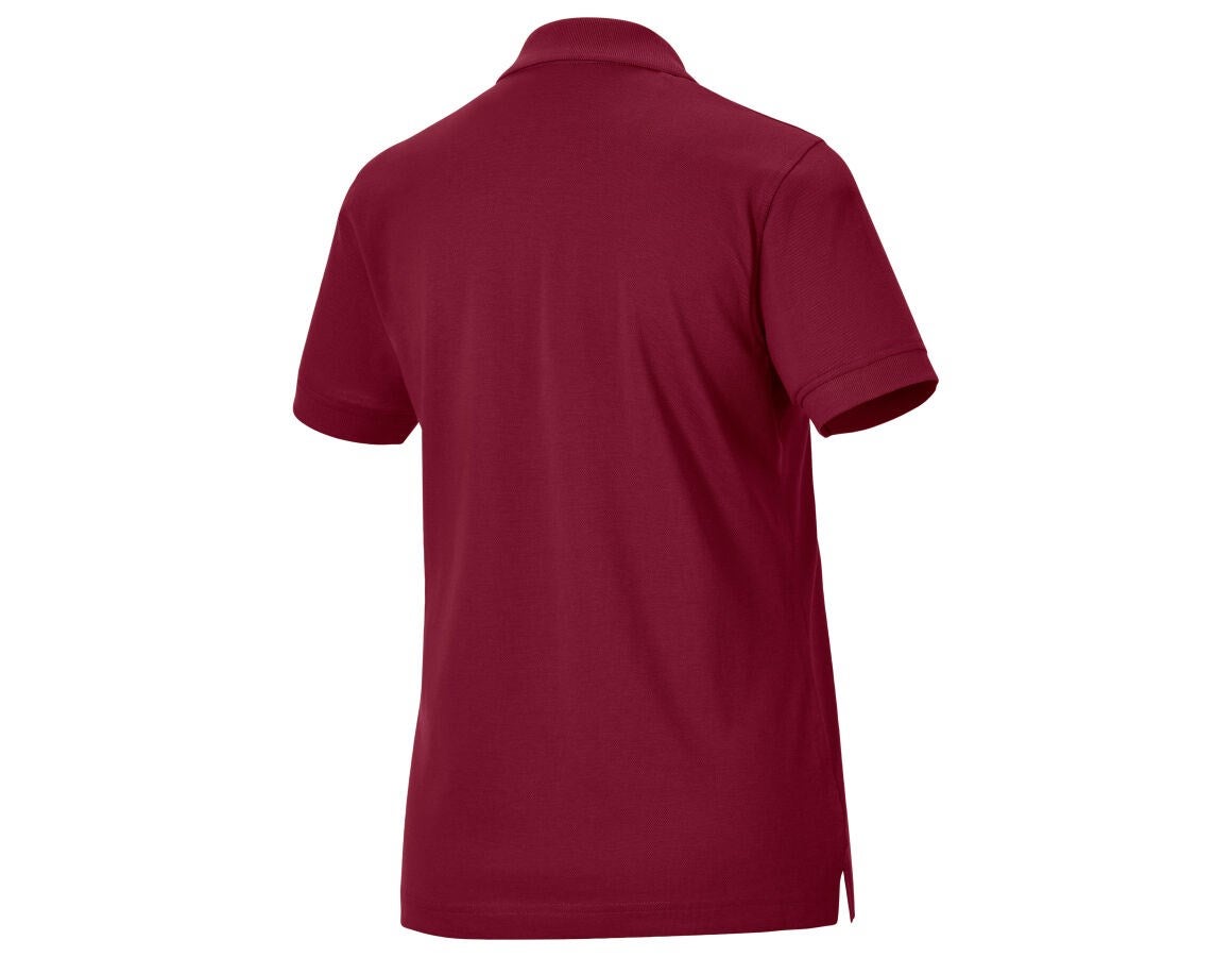 Secondary image Pique-Polo e.s.industry, ladies' bordeaux