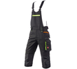 Primary image 3/4 bib & brace e.s.motion 2020 black/high-vis yellow/high-vis orange