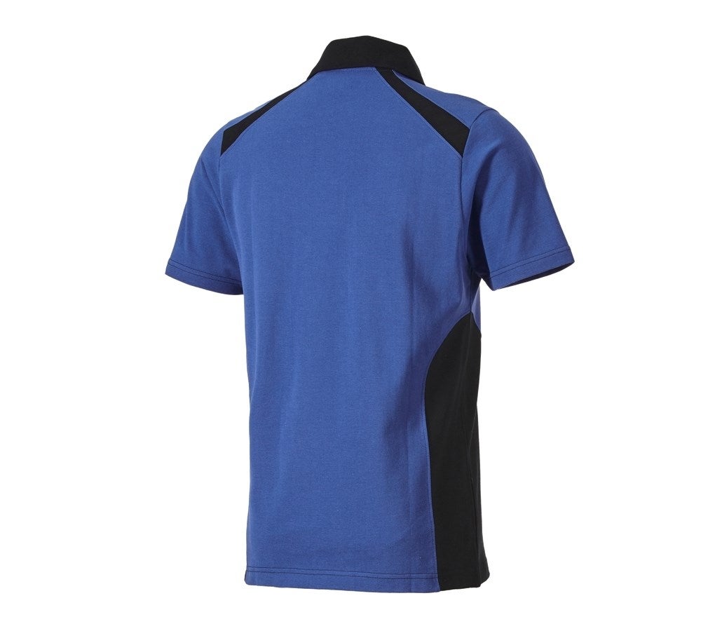 Secondary image Polo shirt cotton e.s.active royal/black