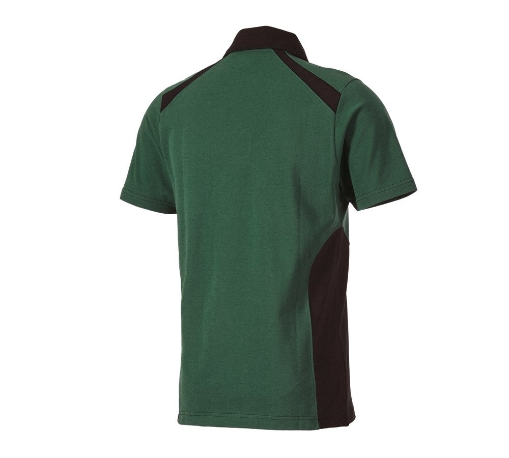 Secondary image Polo shirt cotton e.s.active green/black