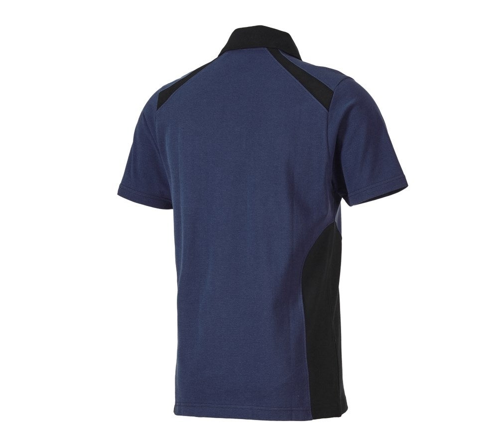 Secondary image Polo shirt cotton e.s.active navy/black