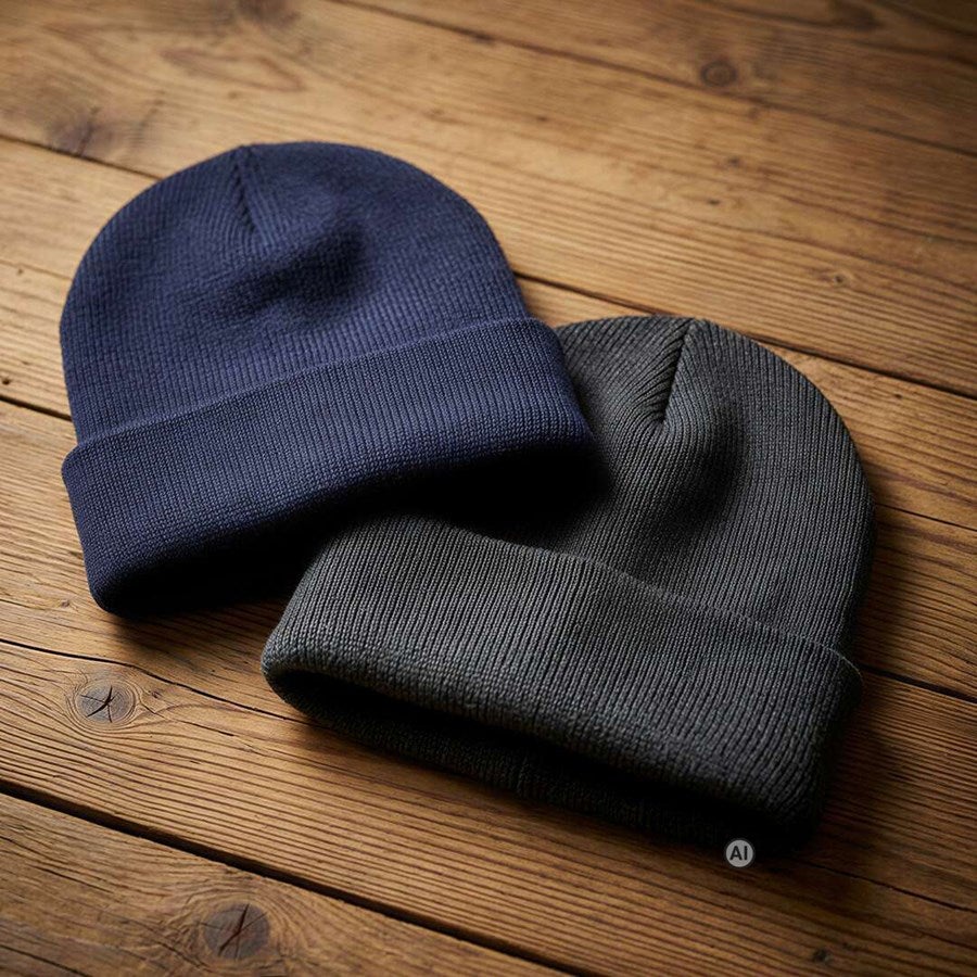 Detailed image Knitted hat Jan Thinsulate navy blue