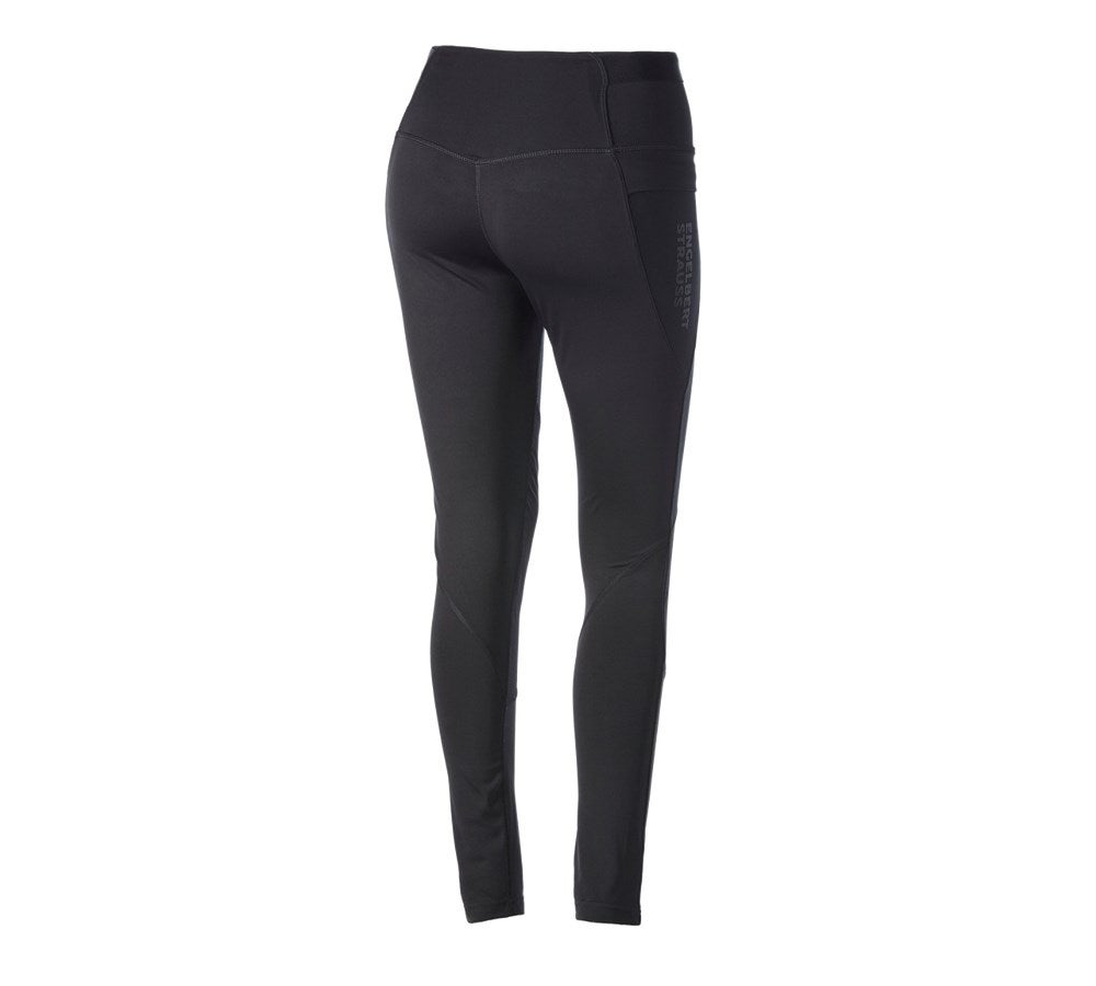 Secondary image Race tights e.s.trail, ladies' black