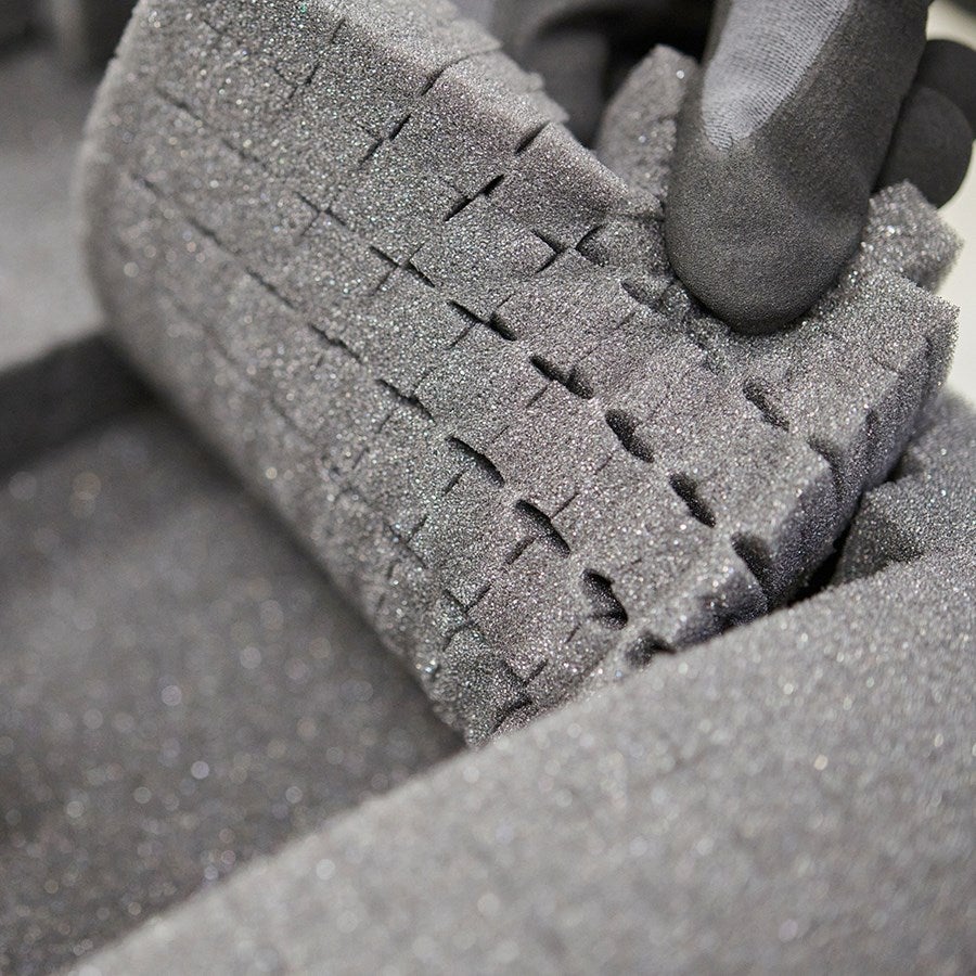 Detailed image Pre-cut foam insert STRAUSSbox 145 midi undefined