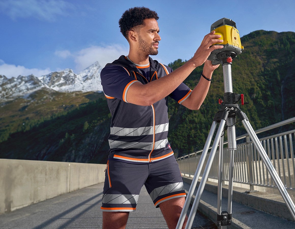 Additional image 5 Reflex functional shorts e.s.ambition navy/high-vis orange