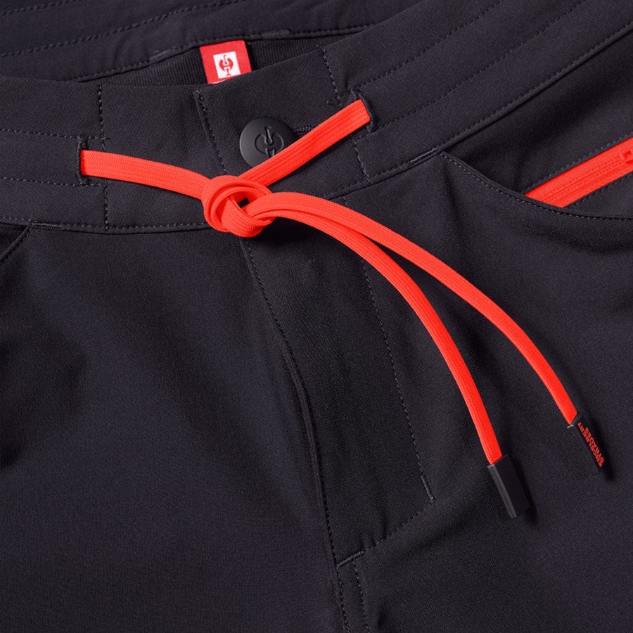 Detailed image Reflex functional shorts e.s.ambition black/high-vis red