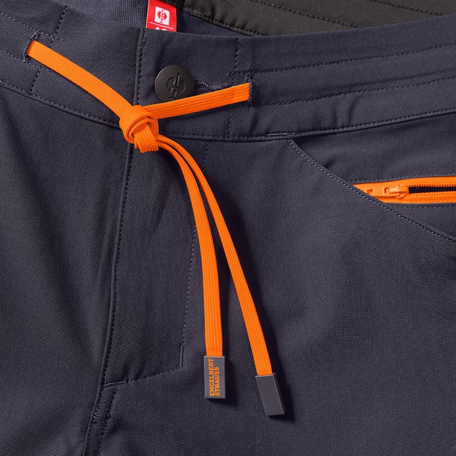 Detailed image Reflex functional shorts e.s.ambition navy/high-vis orange