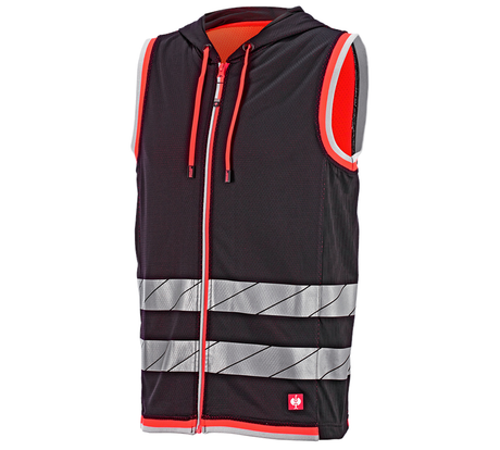 Primary image Reflex functional bodywarmer e.s.ambition black/high-vis red