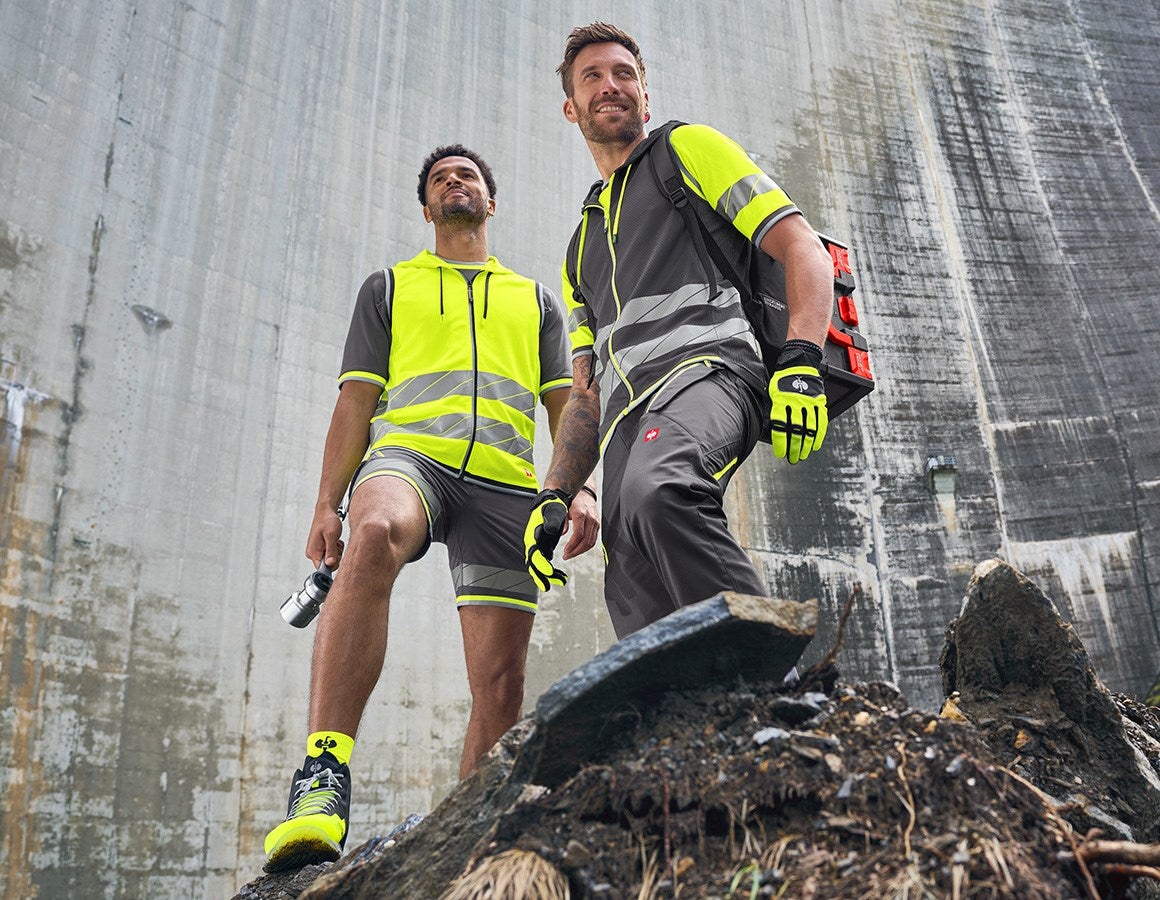 Additional image 2 Reflex functional bodywarmer e.s.ambition anthracite/high-vis yellow