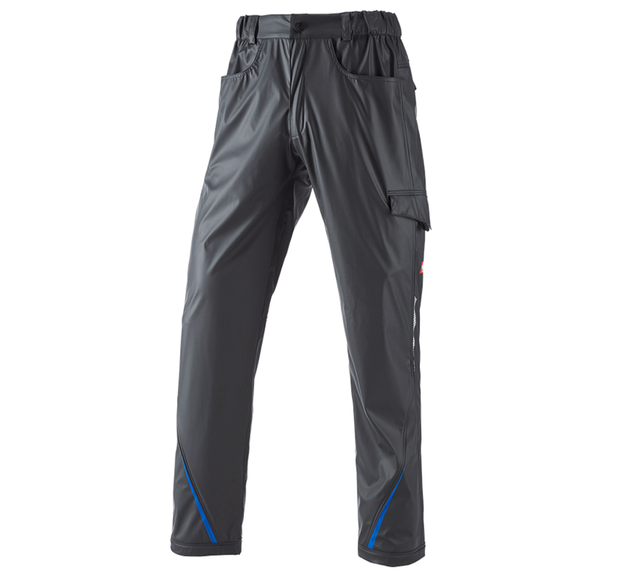 Primary image Rain trousers e.s.motion 2020 superflex graphite/gentianblue