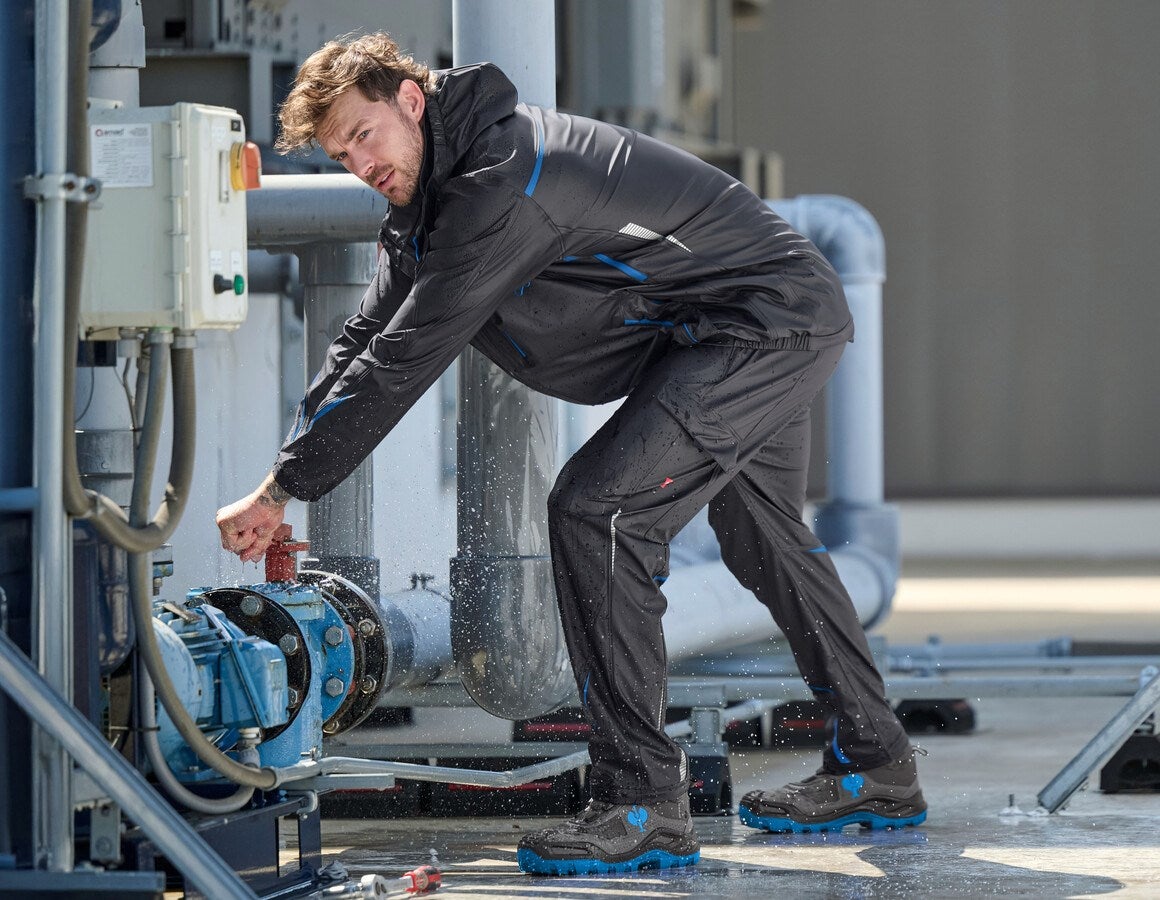 Additional image 3 Rain trousers e.s.motion 2020 superflex graphite/gentianblue