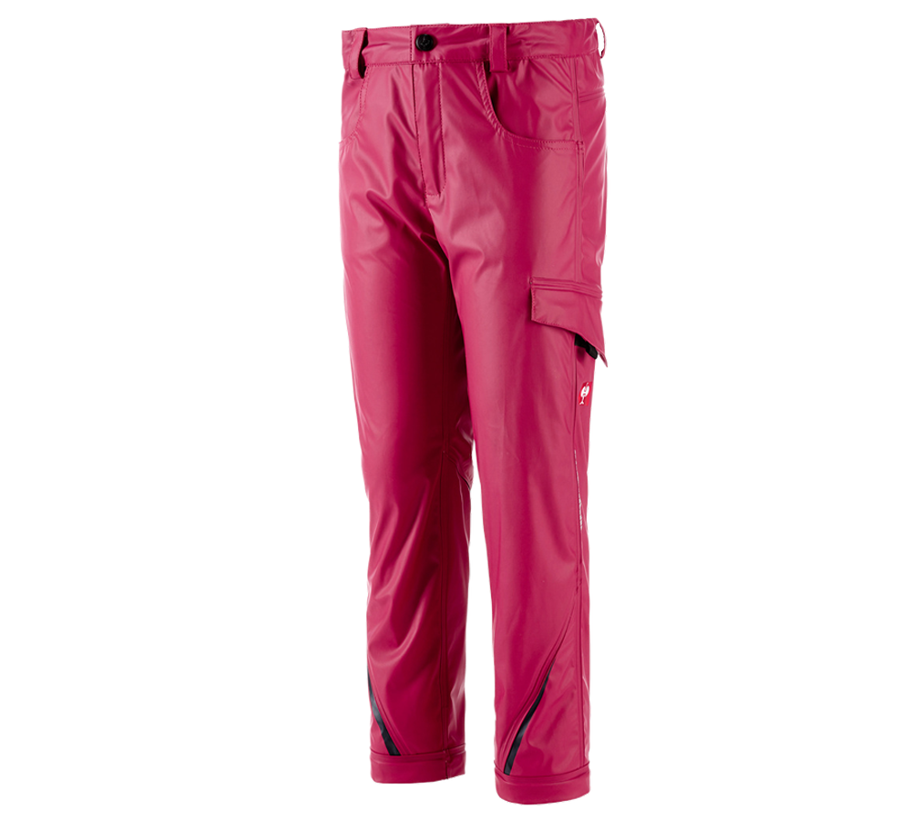 Primary image Rain trousers e.s.motion 2020 superflex,children's berry/navy