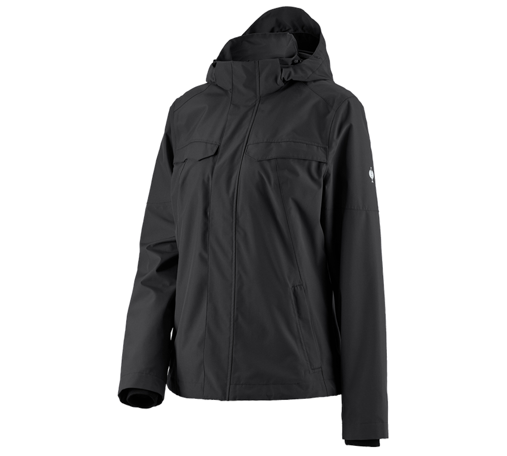 Primary image Rain jacket e.s.concrete, ladies' black