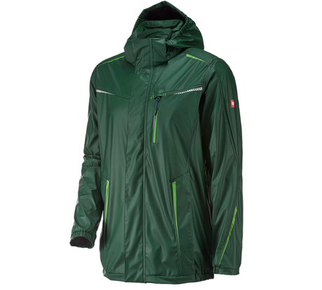 Primary image Rain jacket e.s.motion 2020 superflex green/seagreen