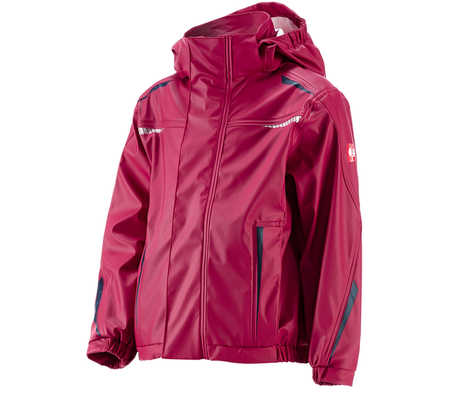 Primary image Rain jacket e.s.motion 2020 superflex, children's berry/navy