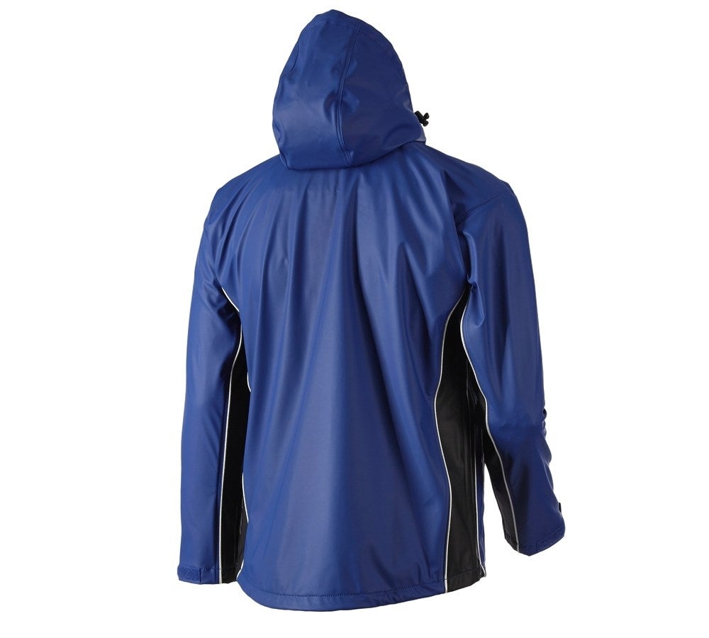 Secondary image Rain jacket flexactive royal/black