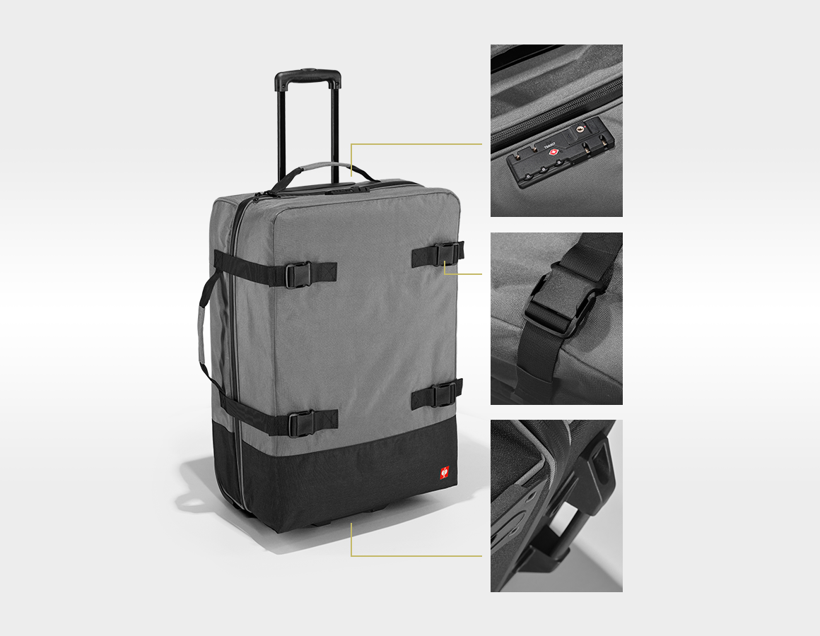 Additional image 1 Roller suitcase e.s.work&travel basaltgrey/black