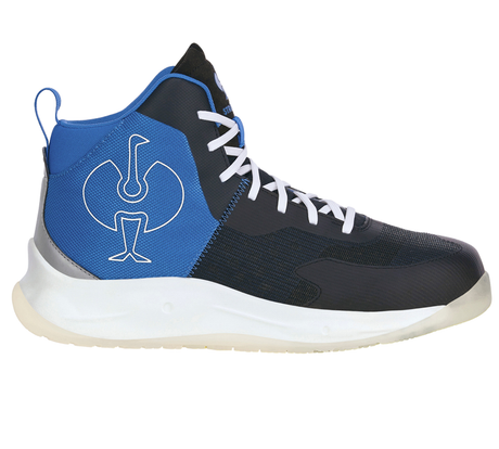 Primary image S1PS Safety shoes e.s. Marseille mid black/royal blue
