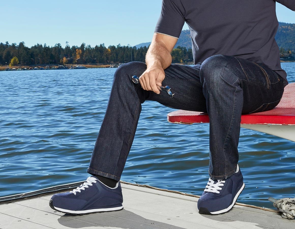 Additional image 1 S1PS Safety shoes e.s. Sutur navy/white