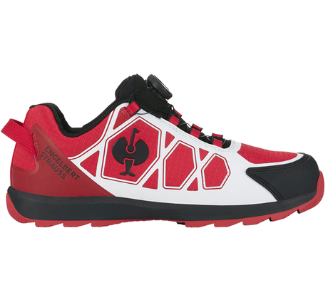 Primary image S1 Safety shoes e.s. Baham II low red/black
