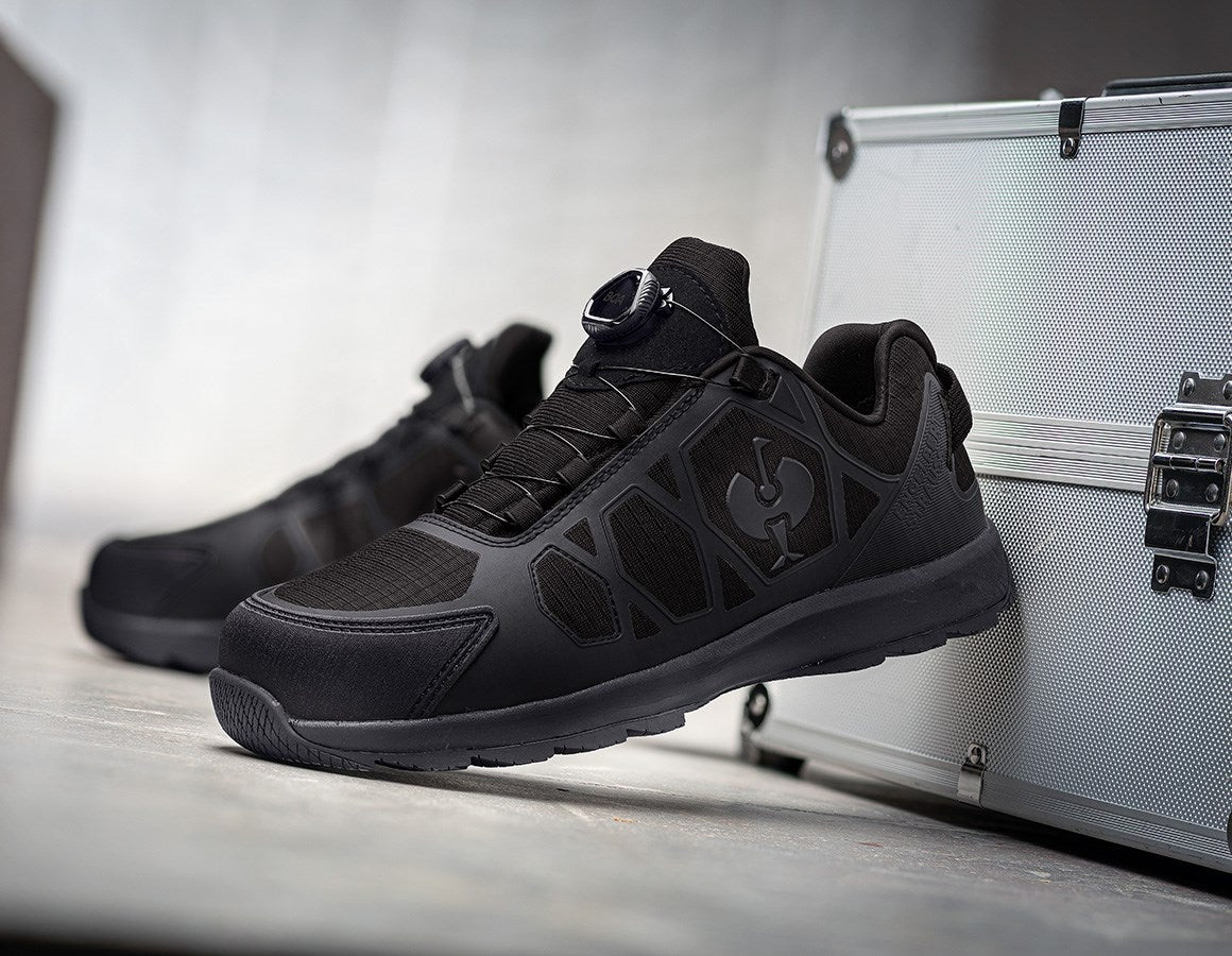 Main action image S1 Safety shoes e.s. Baham II low black