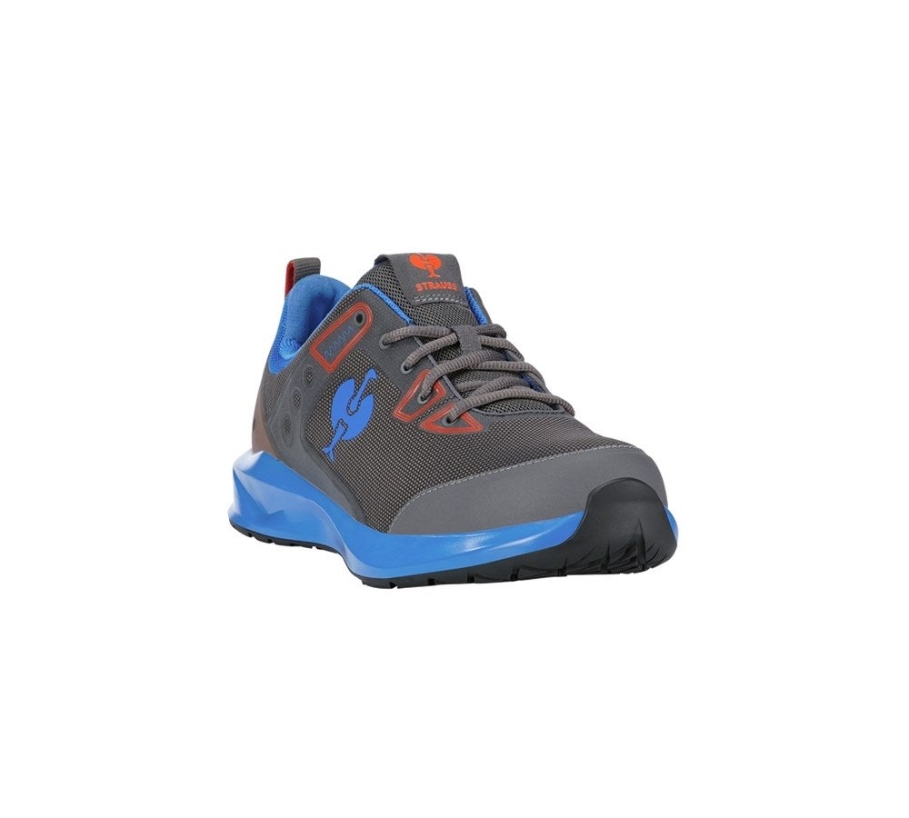Secondary image S1 Safety shoes e.s. Hades II anthracite/maroccoblue