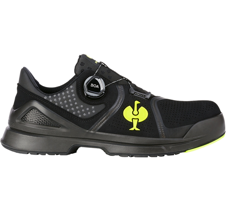 Primary image S1 Safety shoes e.s. Mareb black/high-vis yellow