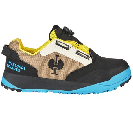 Primary image S1 Safety shoes e.s. Nakuru low parchment/black/mountainblue