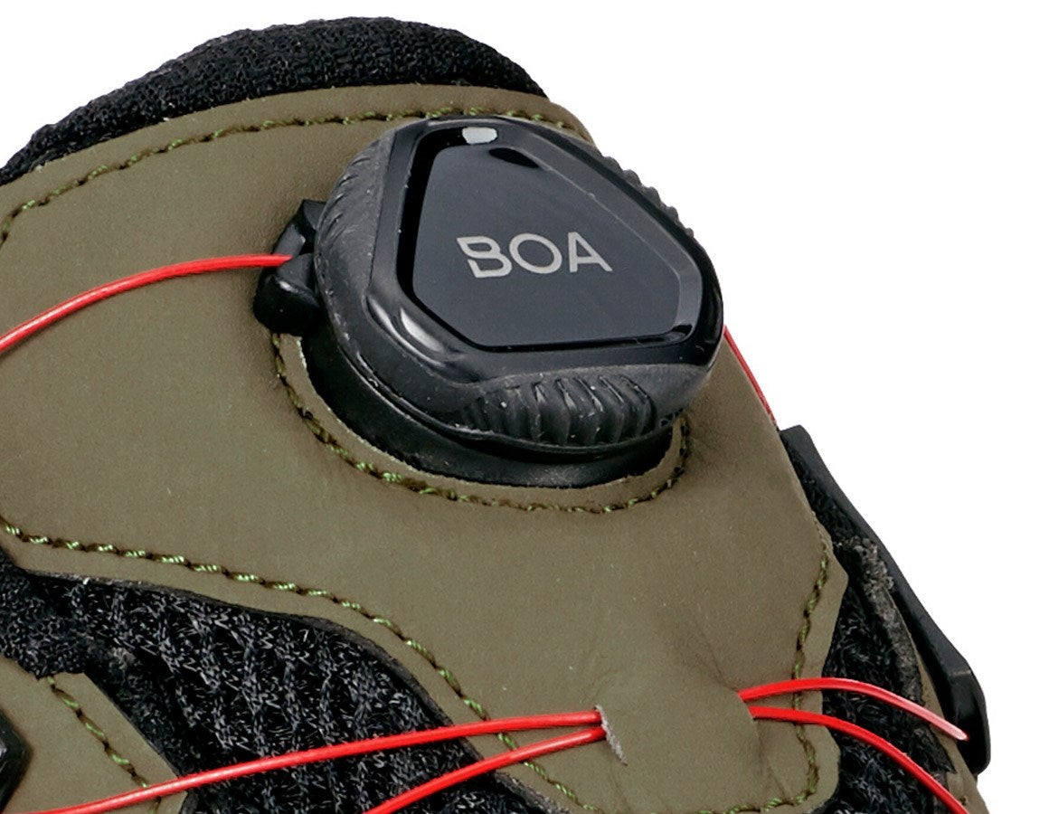 Additional image 2 S1 Safety shoes e.s. Nakuru low stipagreen/solarred