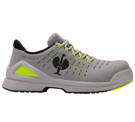 Primary image S1 Safety shoes e.s. Zembra pearlgrey/high-vis yellow