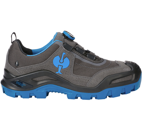 Primary image S3 Safety shoes e.s. Kastra II low titanium/gentianblue