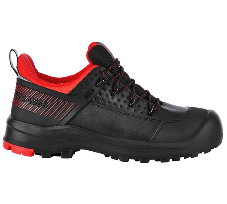 Primary image S3 Safety shoes e.s. Katavi low black/red