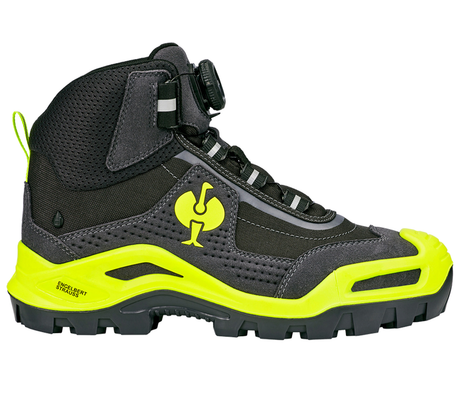 Primary image S3 Safety boots e.s. Kastra II mid anthracite/high-vis yellow