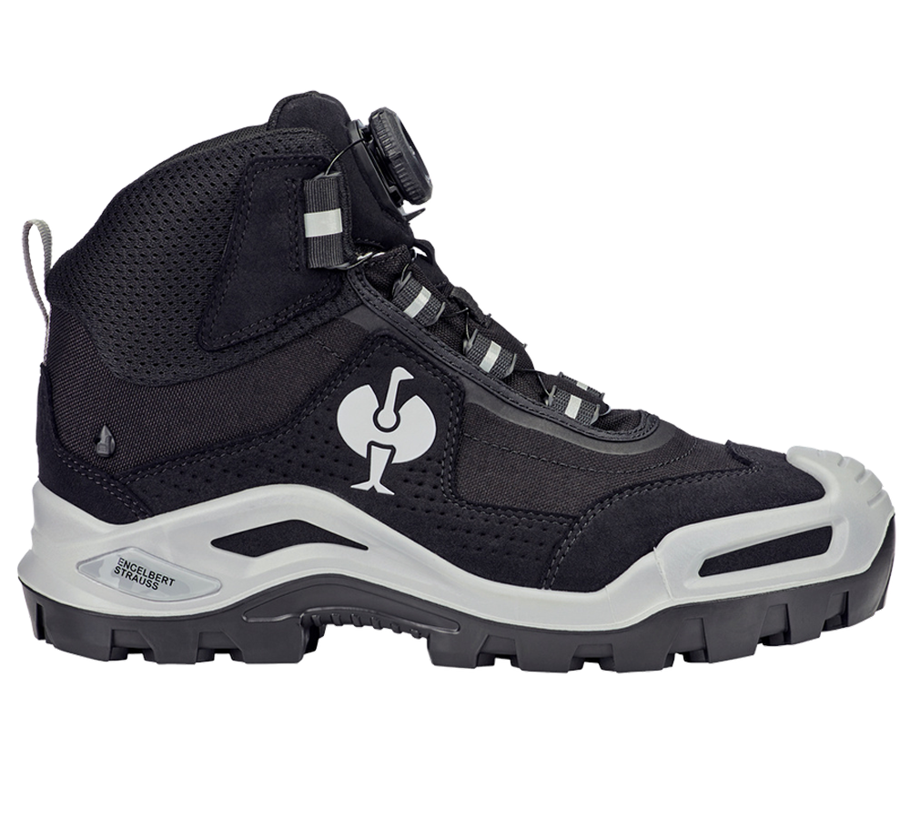 Primary image S3 Safety boots e.s. Kastra II mid black/platinum