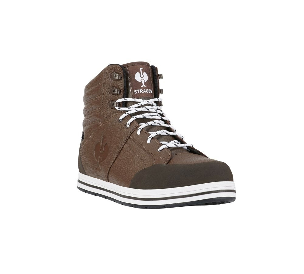 Secondary image S3 Safety boots e.s. Spes II mid chestnut