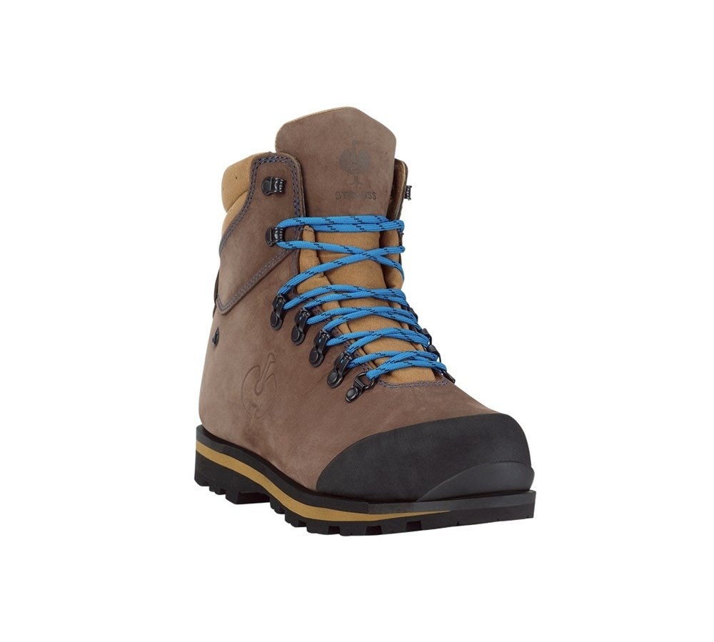 Secondary image S7L Safety boots e.s. Alrakis II mid bark/walnut/atoll