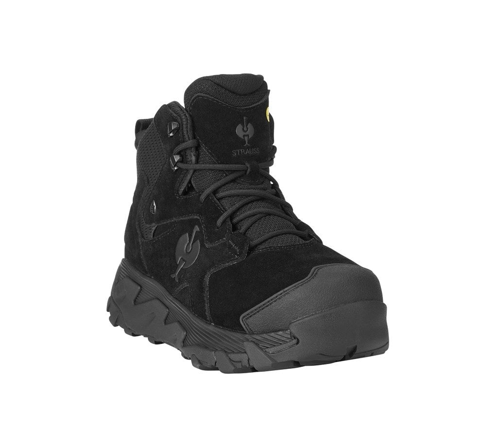 Secondary image S7S Safety boots e.s. Turin mid black