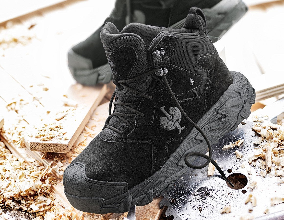 Additional image 1 S7S Safety boots e.s. Turin mid black