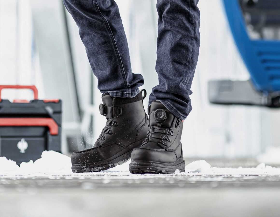 Additional image 3 S7S Safety boots e.s. Woodside mid black