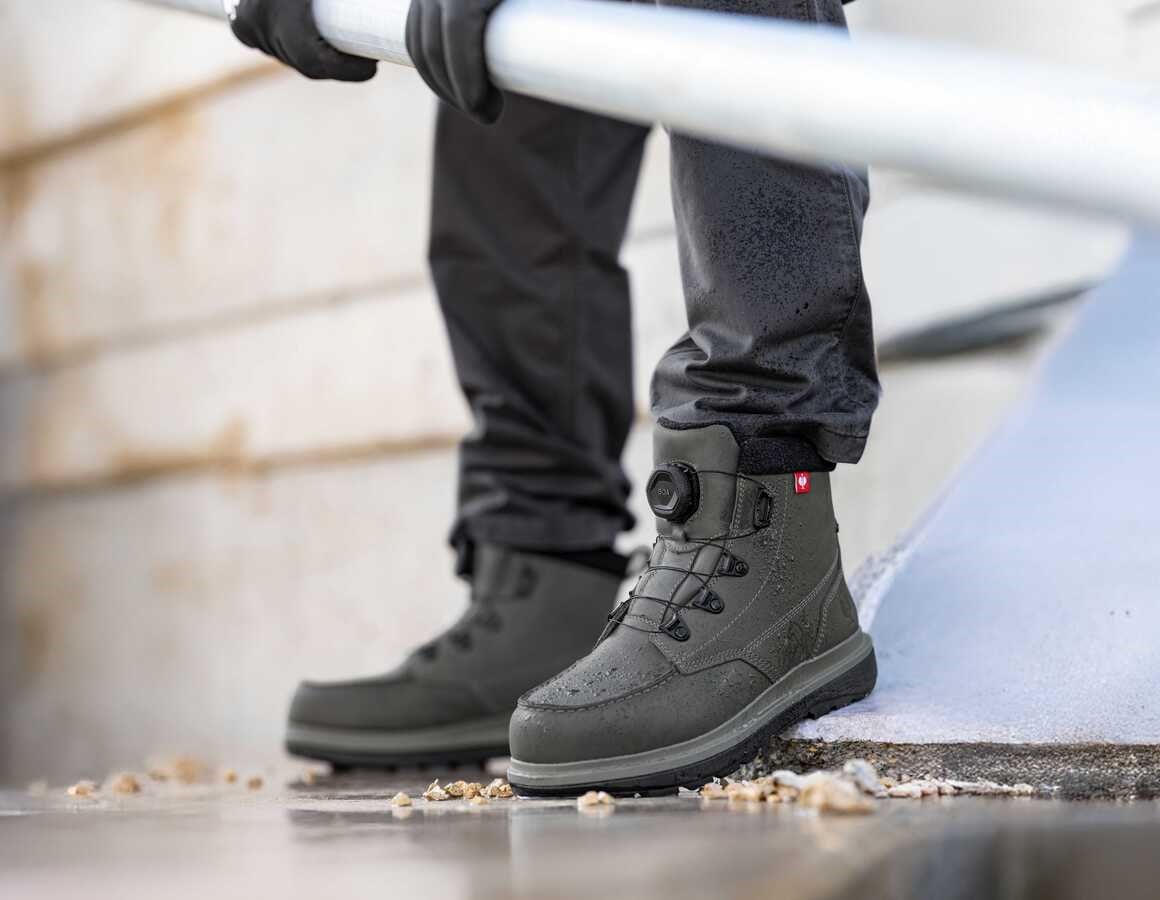 Additional image 2 S7S Safety boots e.s. Woodside mid carbongrey