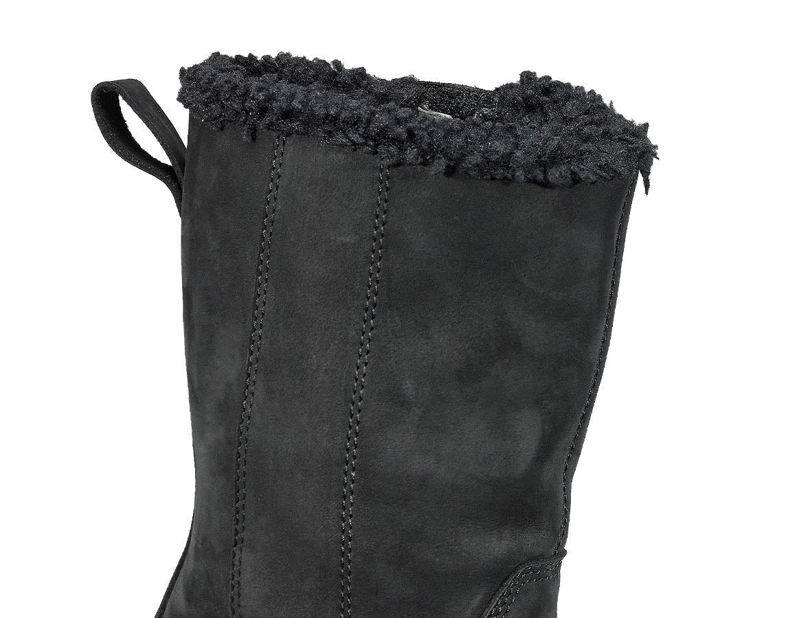 Detailed image S7 Safety slip-on boots e.s. Okomu high black