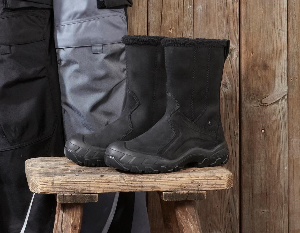 Main action image S7 Safety slip-on boots e.s. Okomu high black