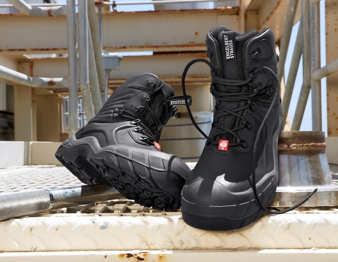Main action image S7 Safety boots e.s. Apodis mid black