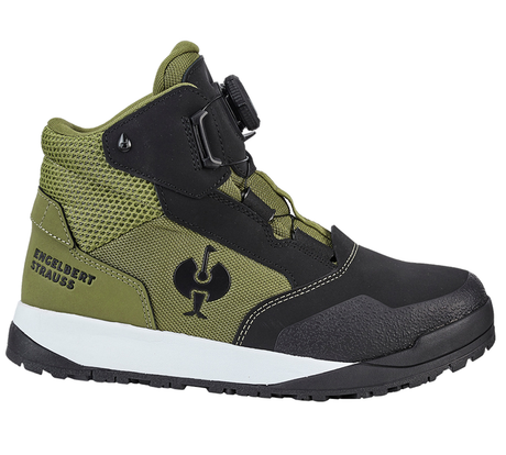 Primary image S7 Safety boots e.s. Murcia mid black/mountaingreen