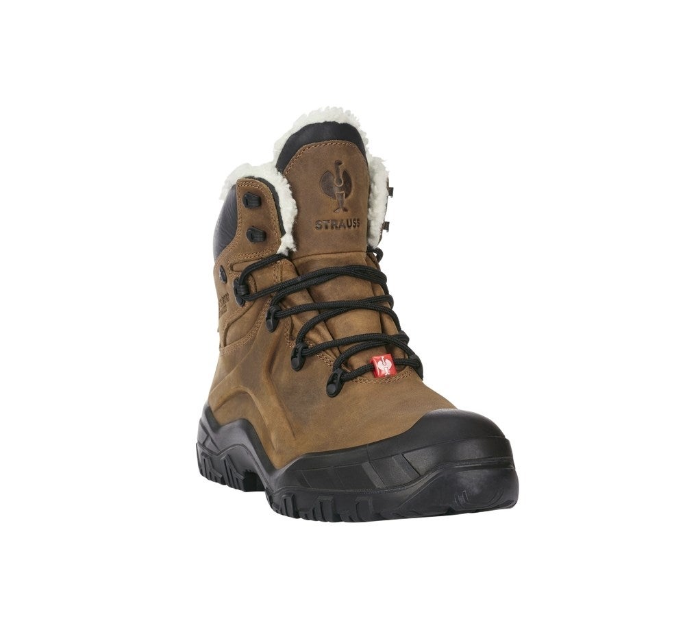 Secondary image S7 Safety boots e.s. Okomu mid brown