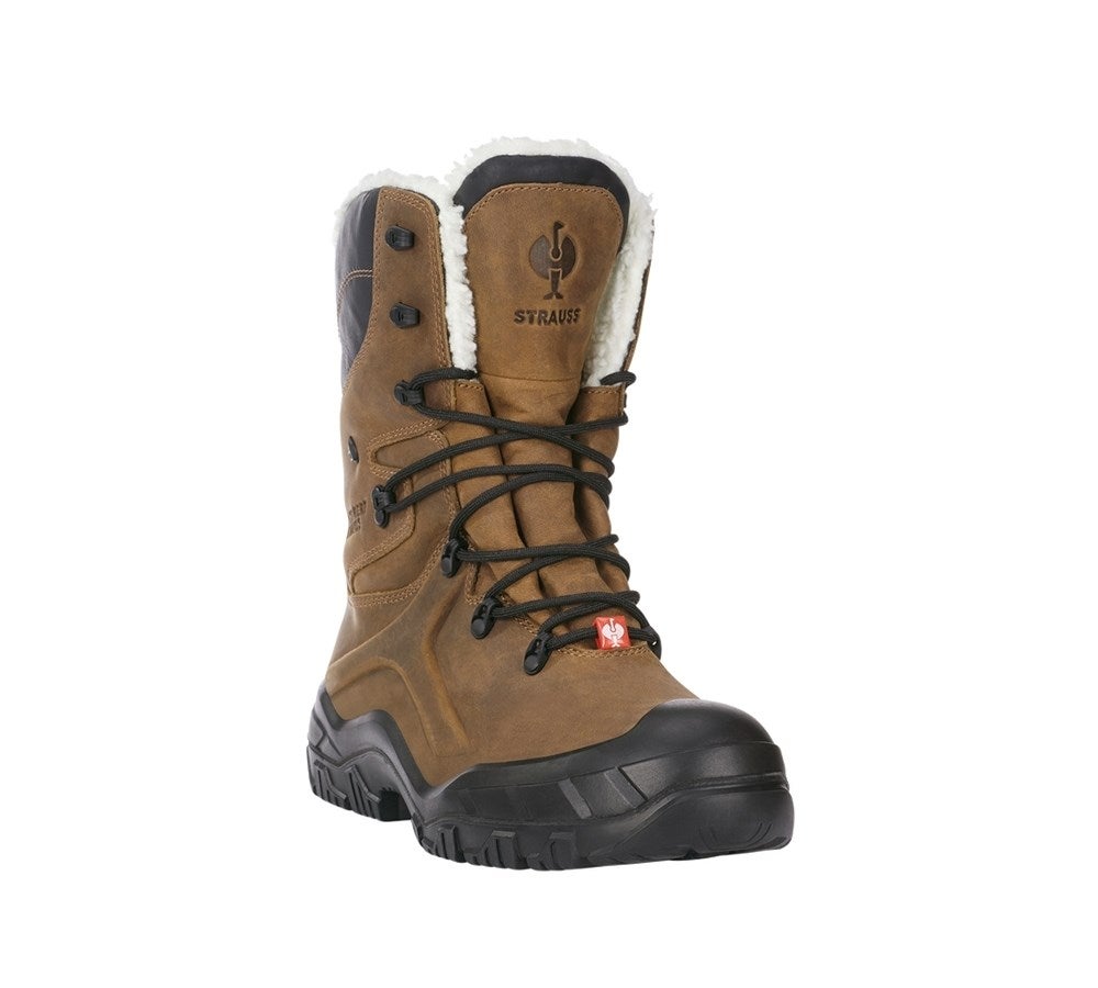Secondary image S7 Safety boots e.s. Okomu high brown