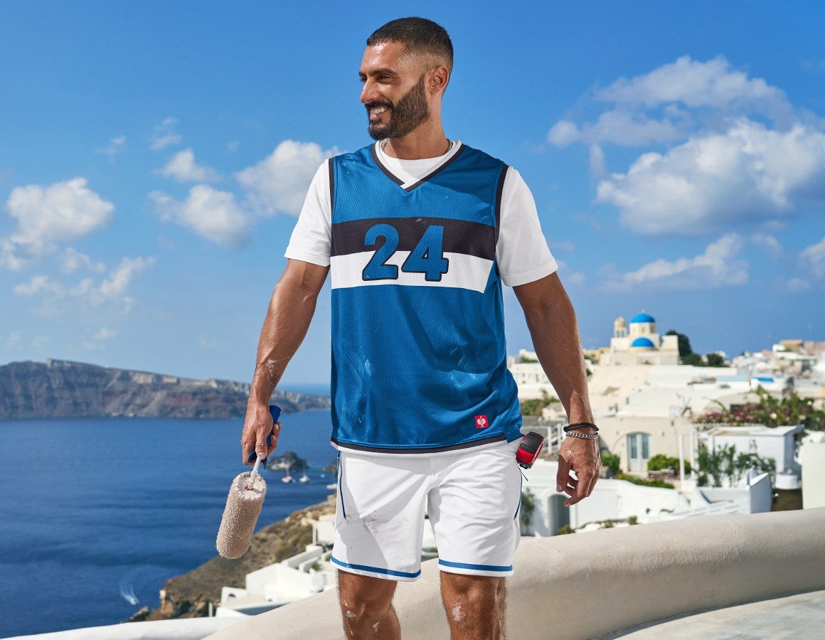 Additional image 4 Shorts e.s.ambition white/gentianblue