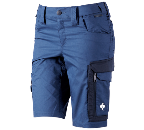 Primary image Shorts e.s.concrete light, ladies' alkaliblue/deepblue