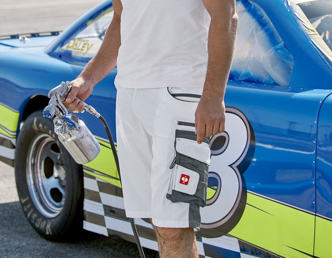 Main action image Shorts e.s.motion white/grey