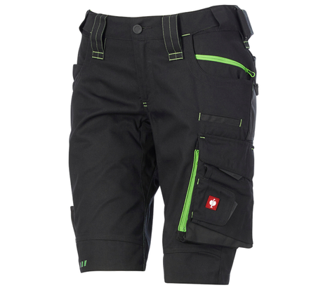 Primary image Shorts e.s.motion 2020, ladies' black/seagreen